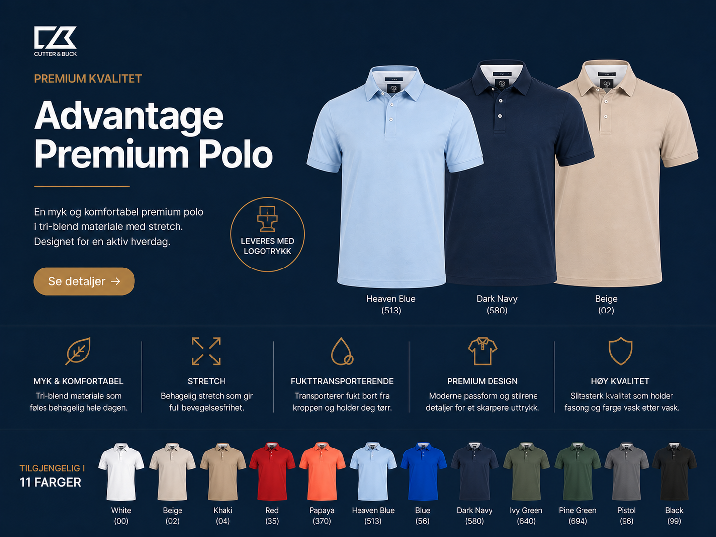 advantage premium polo