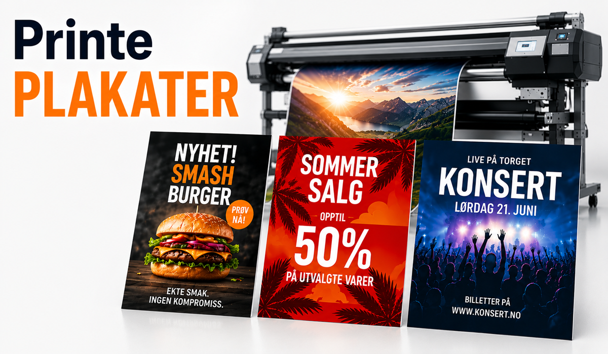 printe plakater