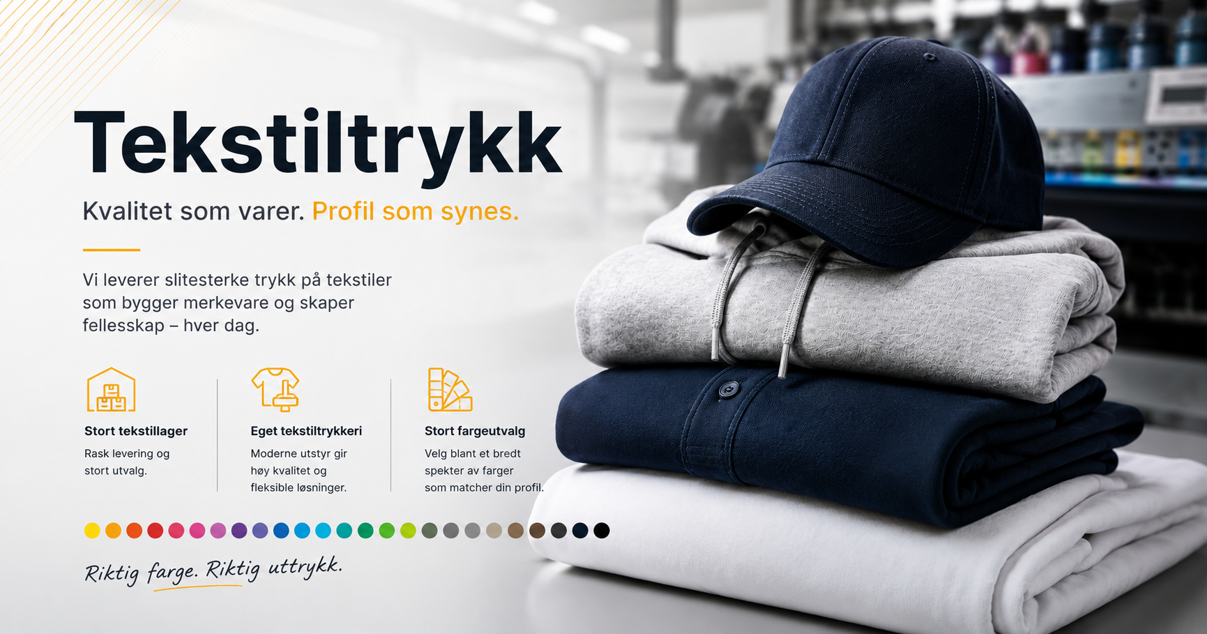 Tekstiltrykk klær med logotrykk Avseth Tekstiltrykk klær med logotrykk Avseth