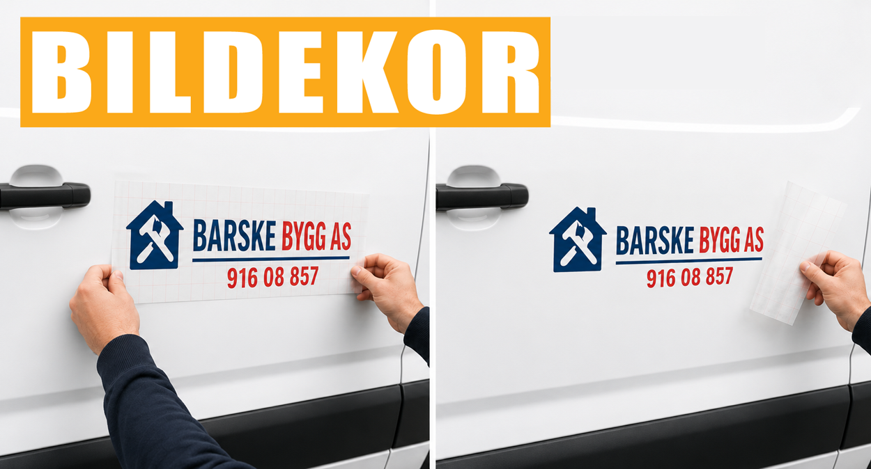 Bildekor for egenmontering