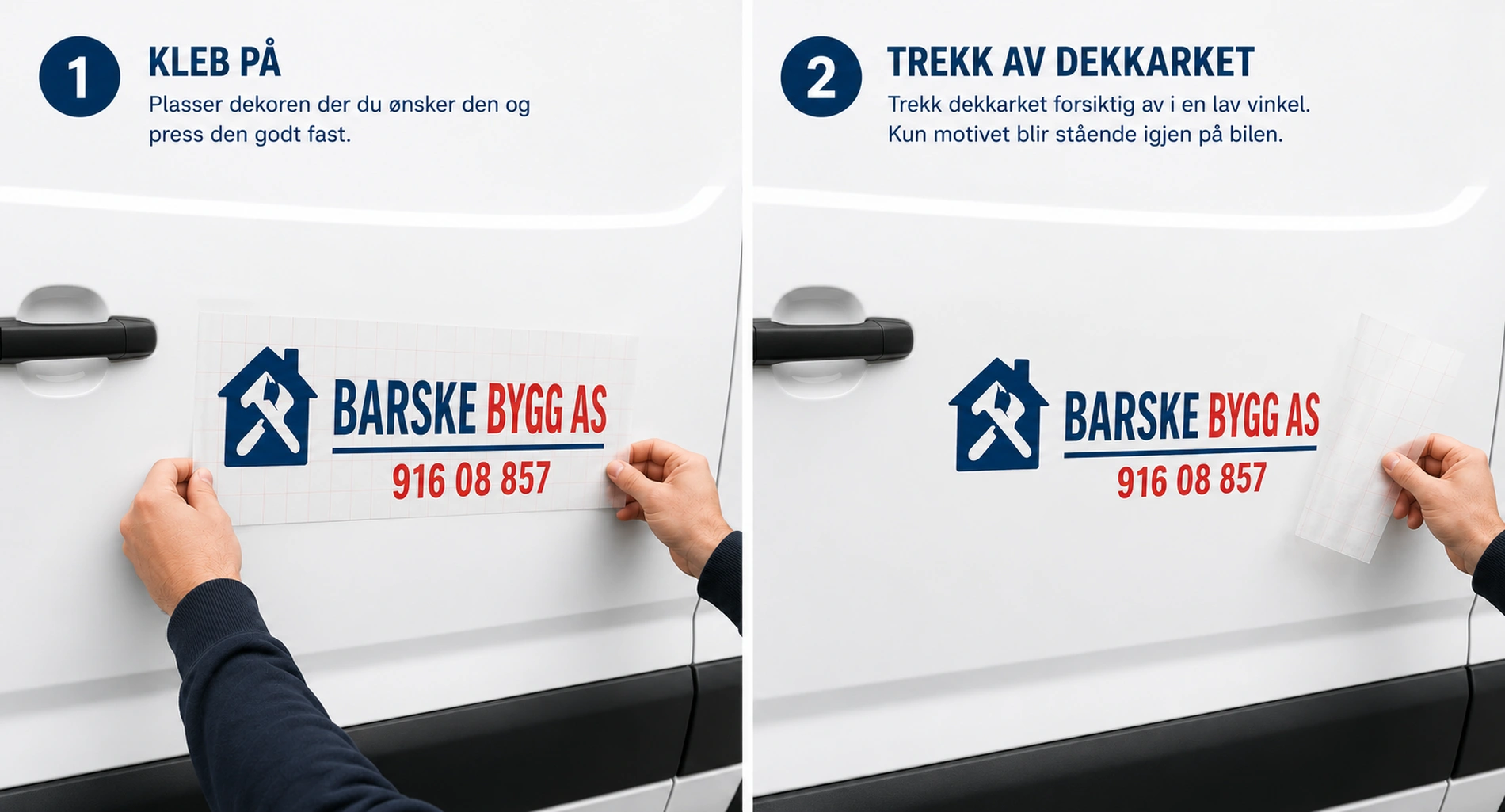 Bildekor for egenmontering